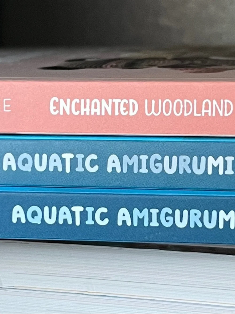 NEW LOT/3 BOOKS- Aquatic Amigurumi Books 1 & 2 and Enchanted Woodland Amigurumi